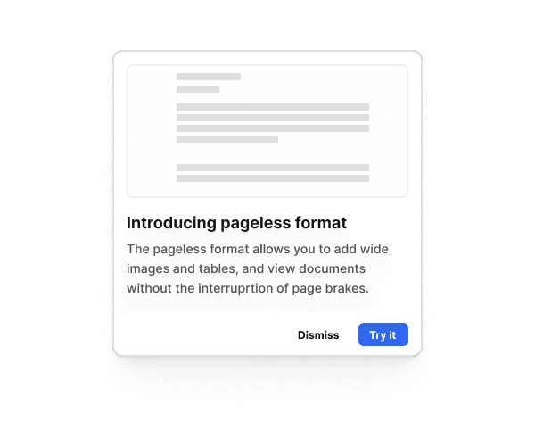 Beta feature opt-in
