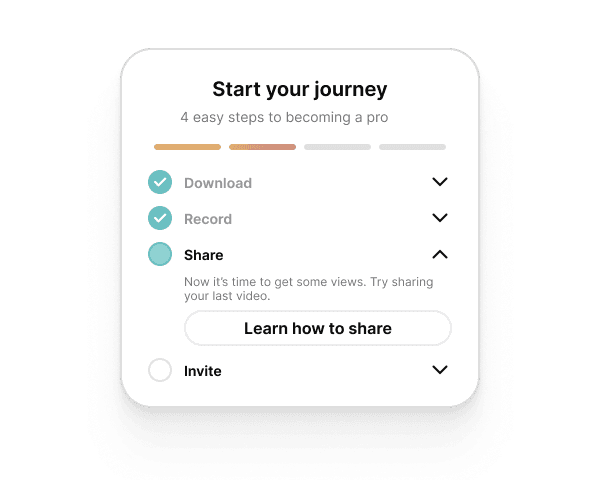 Getting started checklist