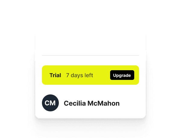 Trial expiry reminder